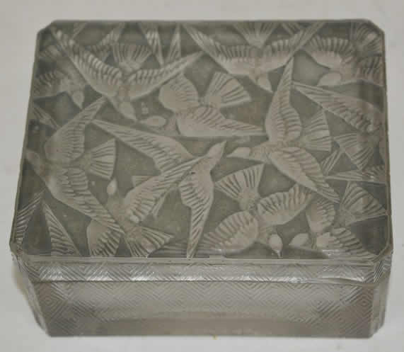 Rene Lalique  Hirondelles Box 