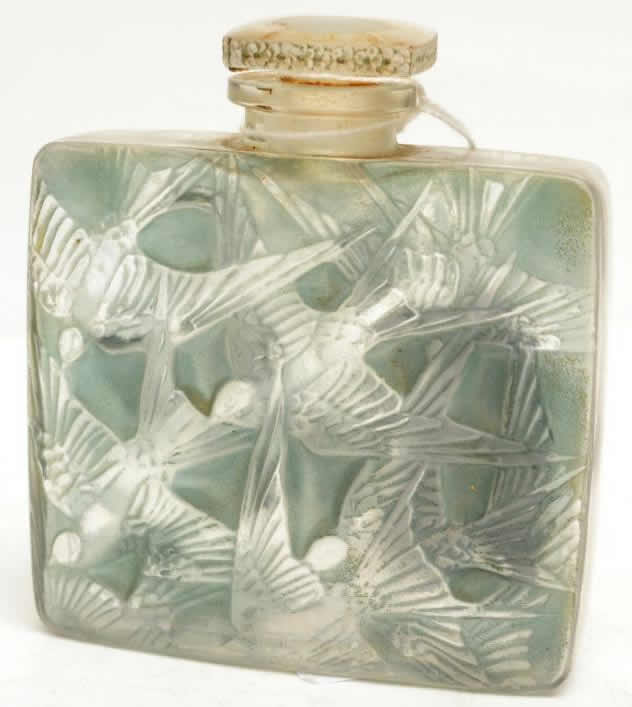 Rene Lalique  Hirondelles Flacon 