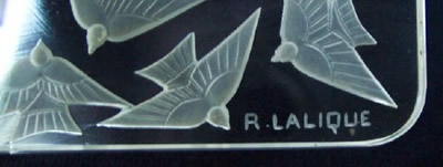 R. Lalique Hirondelles Frame