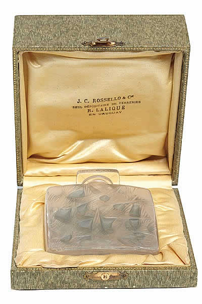 Rene Lalique  Hirondelles Perfume Bottle 