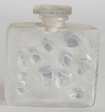 Rene Lalique Perfume Bottle Hirondelles