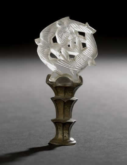 R. Lalique Hirondelles Cachet Seal
