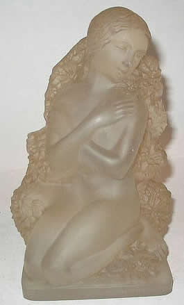 Rene Lalique Hiver Statue