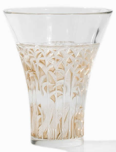 R. Lalique Ibis Vase