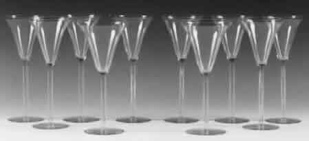 R. Lalique Jambes Perlees Glass