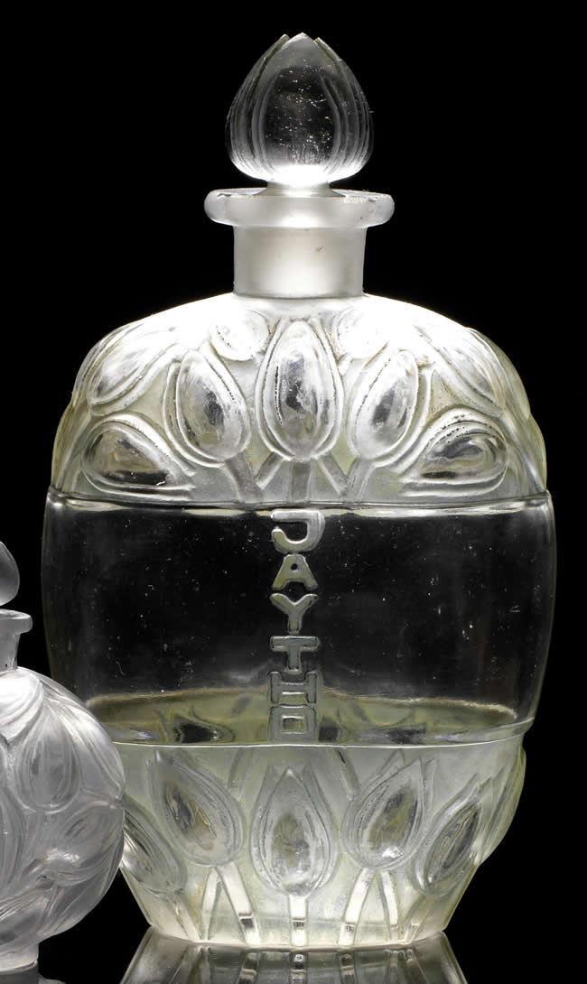 R. Lalique French Lilac Perfume Bottle
