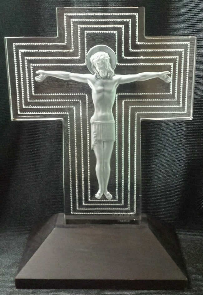 Rene Lalique Statue Jesus Christ