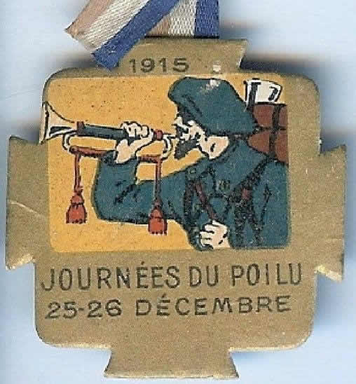 R. Lalique Journees Du Poilu 25-26 Decembre 1915-2 Pendant