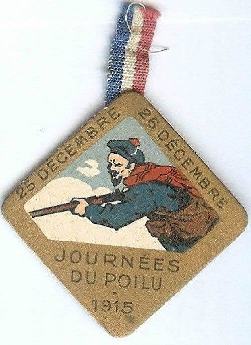 Rene Lalique Journees Du Poilu 1915 25 Decembre 26 Decembre Pendant