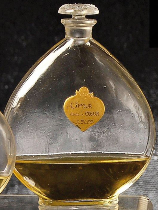 Rene Lalique L'Amour Dans Le Coeur-2 Perfume Bottle