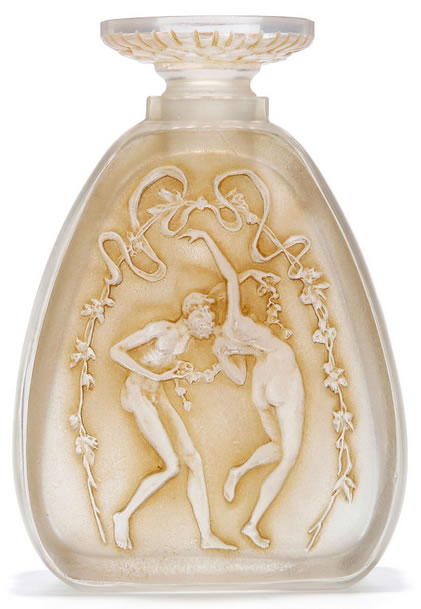 Rene Lalique Perfume Bottle L'Idylle