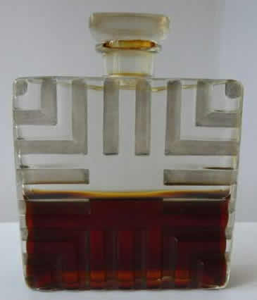 Rene Lalique Herbain Perfume Bottle