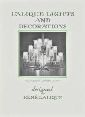 Rene Lalique Booklet Lalique Lights and Decorations