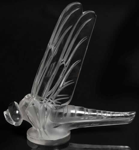 Rene Lalique Car Mascot Large Dragonfly