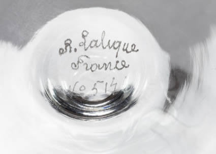 R. Lalique Lauterbourg Glass