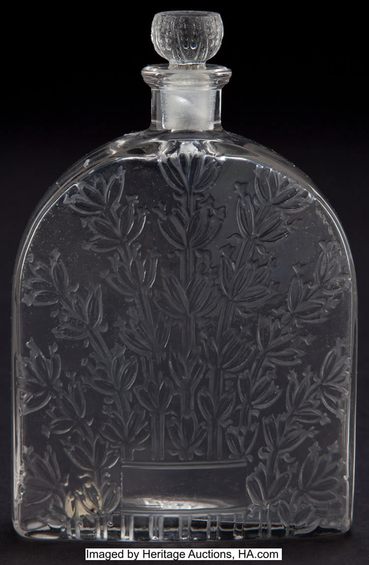 Rene Lalique Lavande Alpy Perfume Bottle