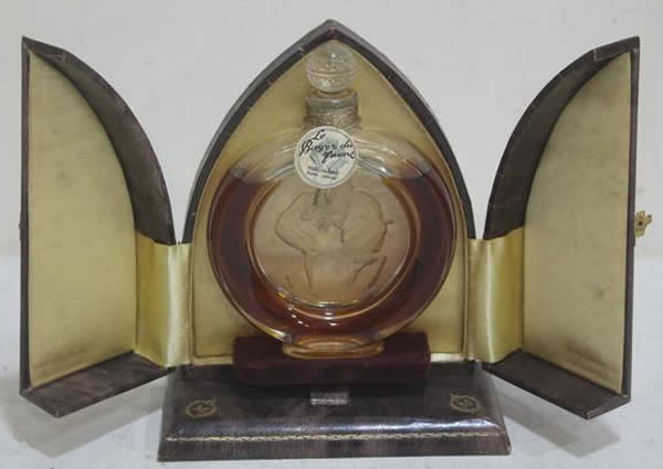Rene Lalique Perfume Bottle Le Baiser du Faune