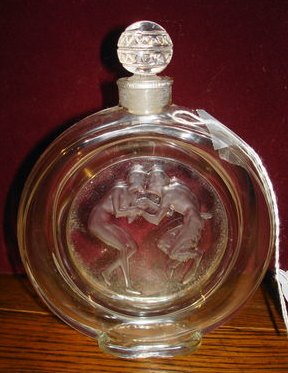 Rene Lalique Le Baiser Du Faune Perfume Bottle