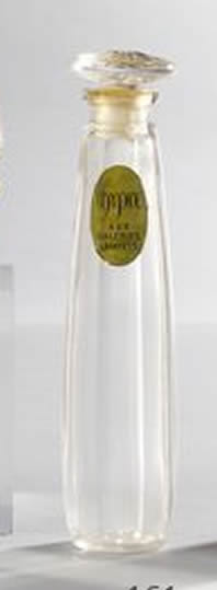 R. Lalique Les Galeries Lafayette Le Chypre Perfume Bottle