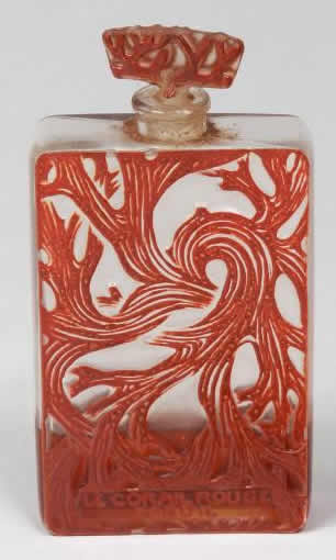 R. Lalique Le Corail Rouge Perfume Bottle