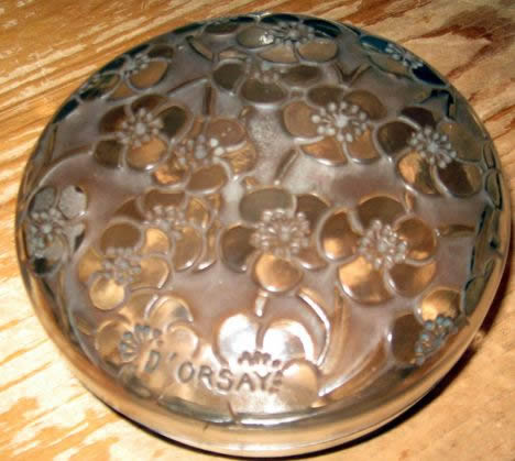 Rene Lalique Box Le Lys for D'Orsay