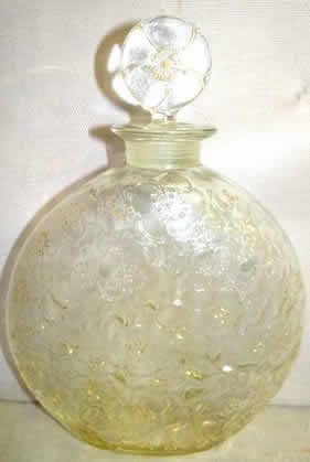 Rene Lalique Perfume Bottle Le Lys