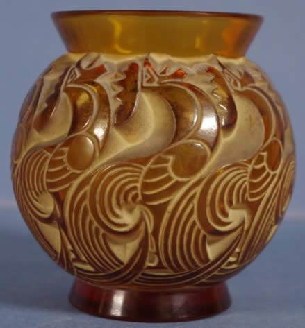 R. Lalique Le Mans Vase