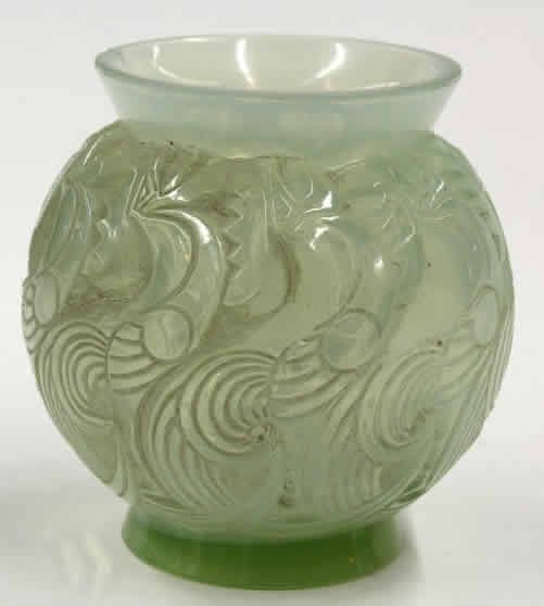 R. Lalique LeMans Vase