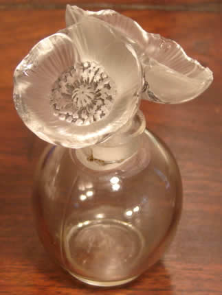 Rene Lalique Les Anemones Perfume Bottle