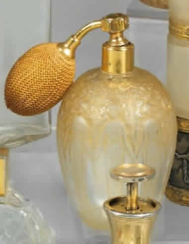 Rene Lalique  Les Iscles d'Or Atomizer 