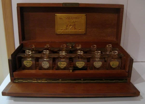 R. Lalique Les Parfums De Coty Display Case