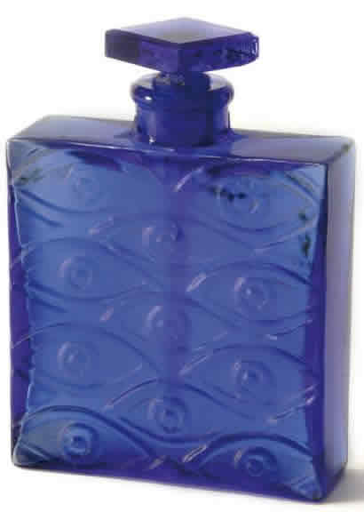 Rene Lalique Les Yeux Bleus Perfume Bottle