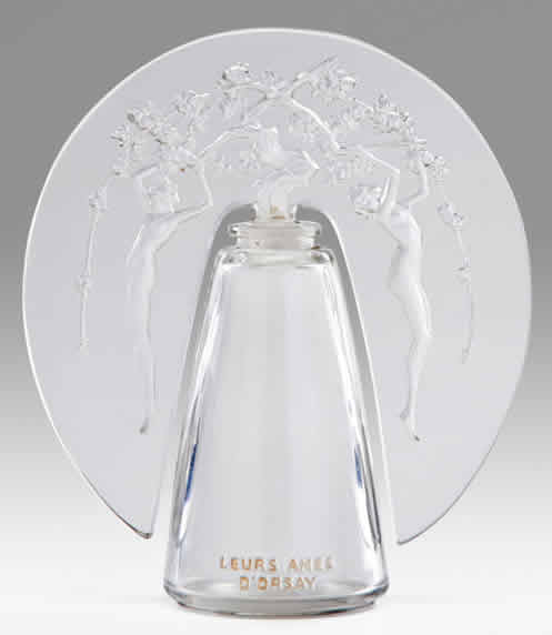 R. Lalique Leurs Ames Perfume Bottle