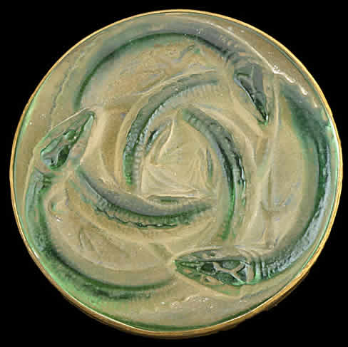 R. Lalique Lezards Brooch