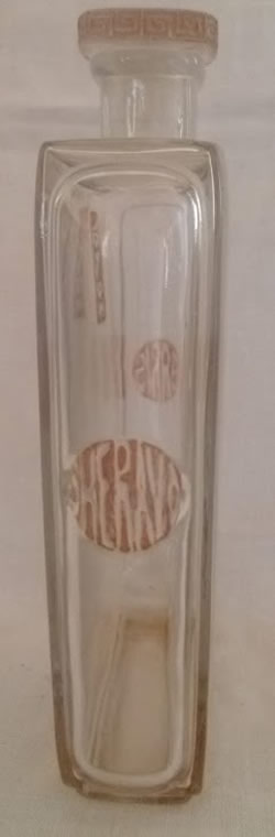 R. Lalique Lotion Perfume Bottle