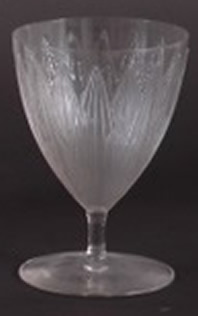 R. Lalique Lotus Glass