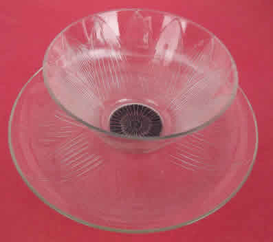 R. Lalique Lotus Bowl