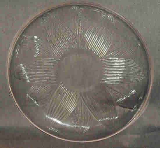 R. Lalique Lotus Plate