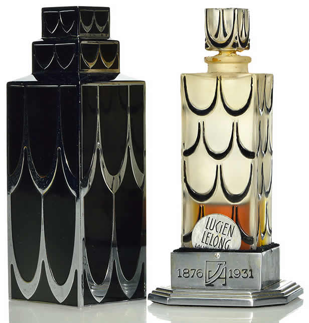 R. Lalique Lucien Lelong Perfume Bottle