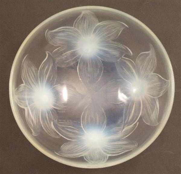 R. Lalique Lys Bowl