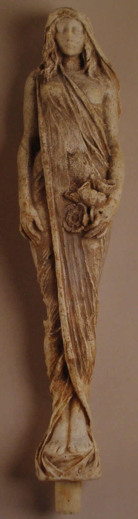 Rene Lalique Cire Perdue Statue Maiden
