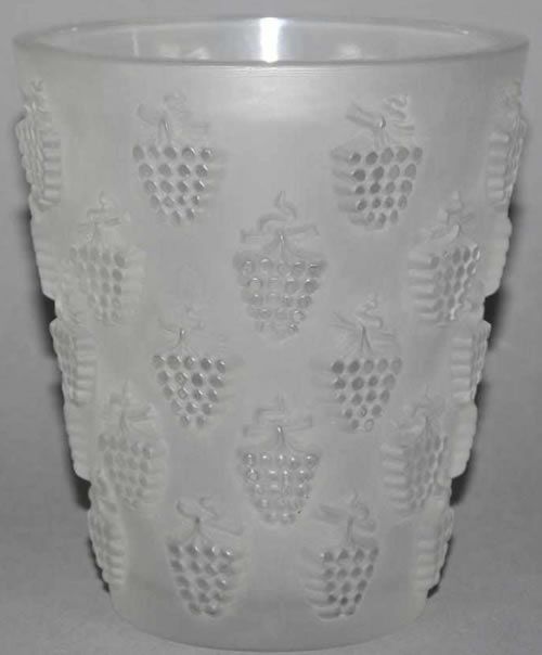 R. Lalique Malaga Vase