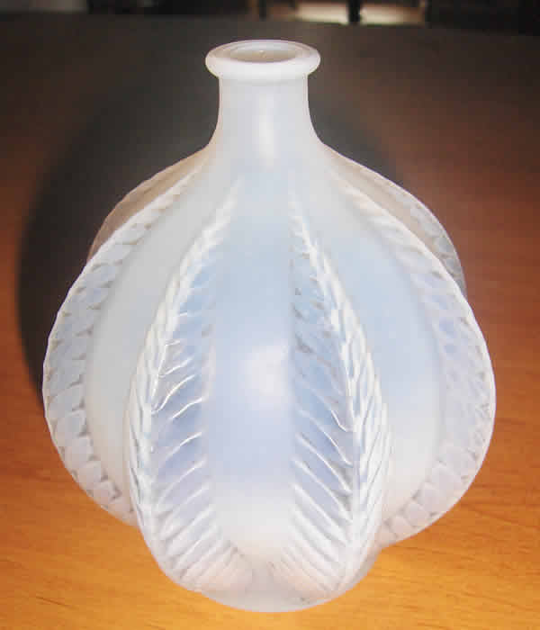 R. Lalique Malines Opalescent Vase