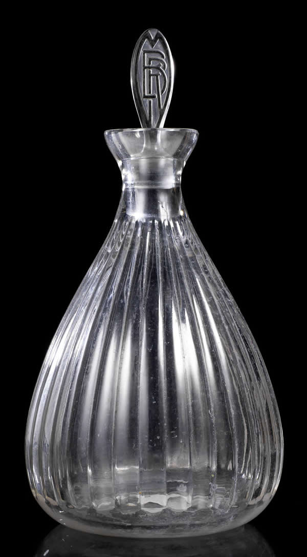 R. Lalique Marie Brizard Decanter