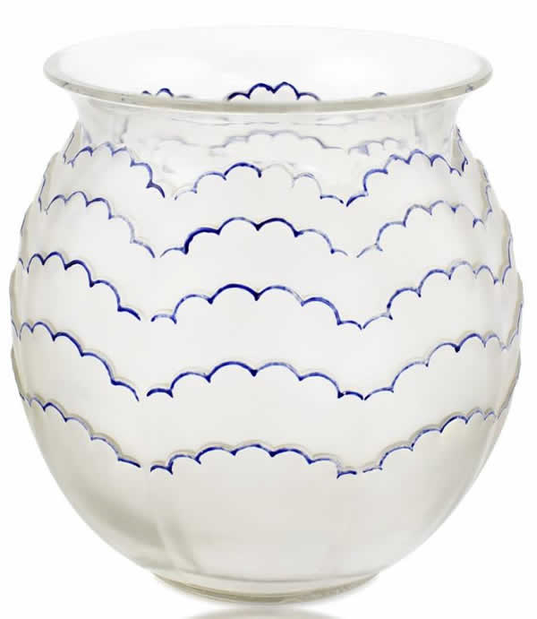 R. Lalique Marly Vase