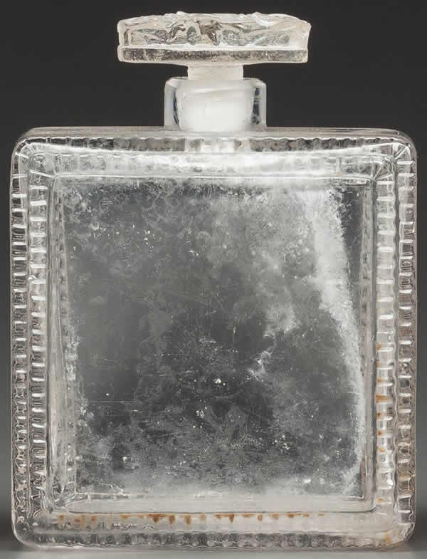Rene Lalique Perfume Bottle Marquise De Sevigne