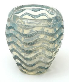 R. Lalique Meandres Vase