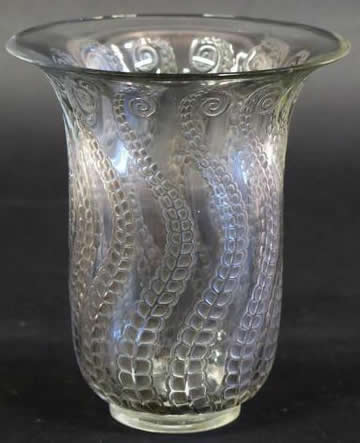 R. Lalique Meduse Vase