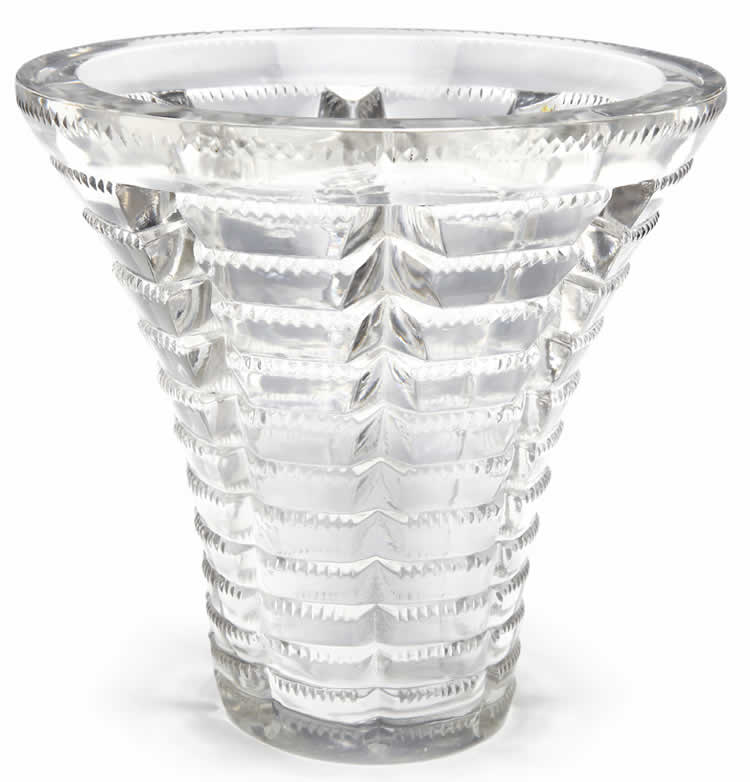 R. Lalique Megeve Vase