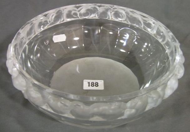 R. Lalique Mesanges Bowl